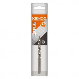 KENDO-10206504-ดอกสว่านเจาะเหล็กสีเงิน-6-5-×-101mm